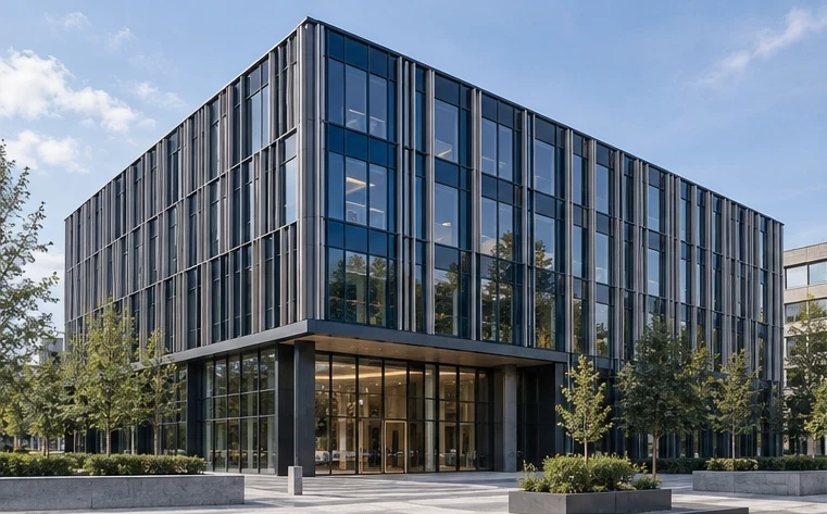 Immeuble de bureaux contemporain